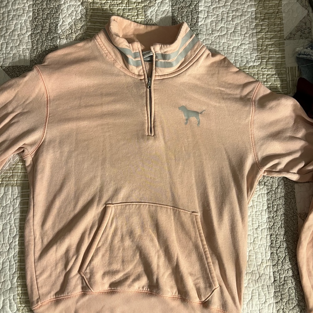 PINK half zip